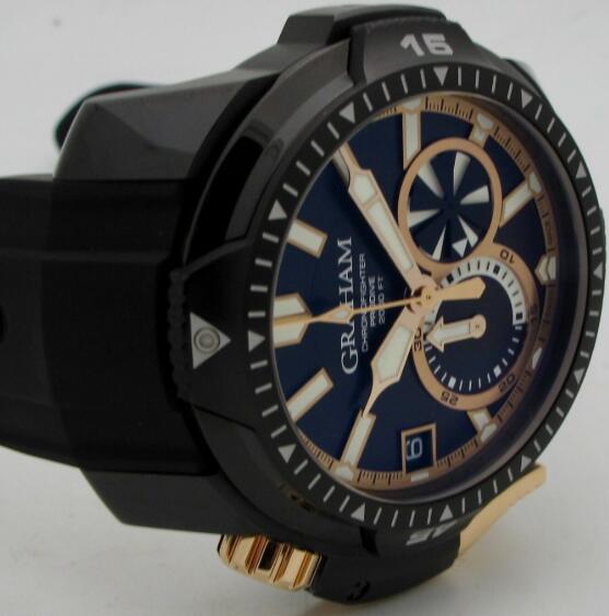 Graham Chronofighter Prodive 2CDAZ.B04A Replica Watch